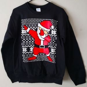 Santa Dabbing Ugly Christmas Sweater